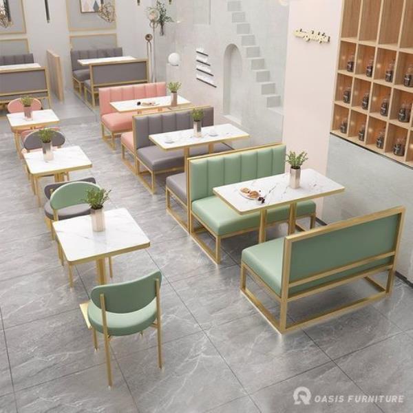 狗子28网红奶茶店桌椅厂家批发